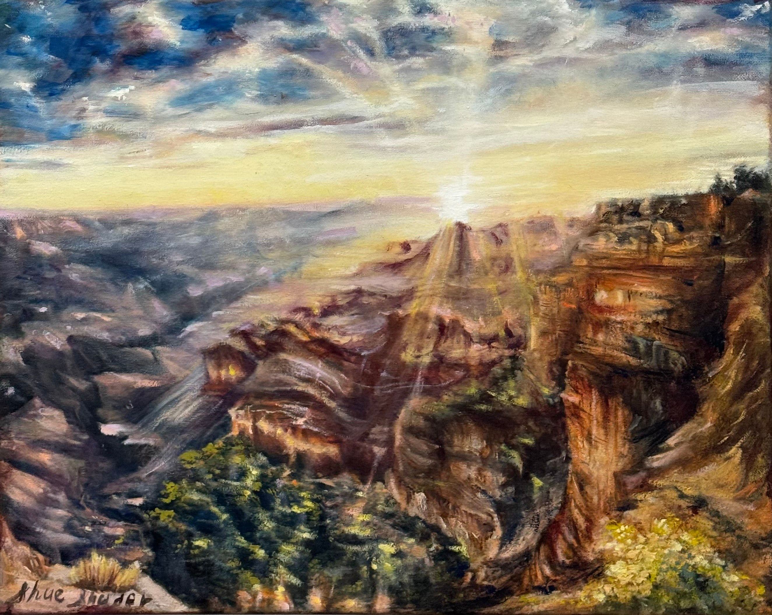 Sunlit Canyons